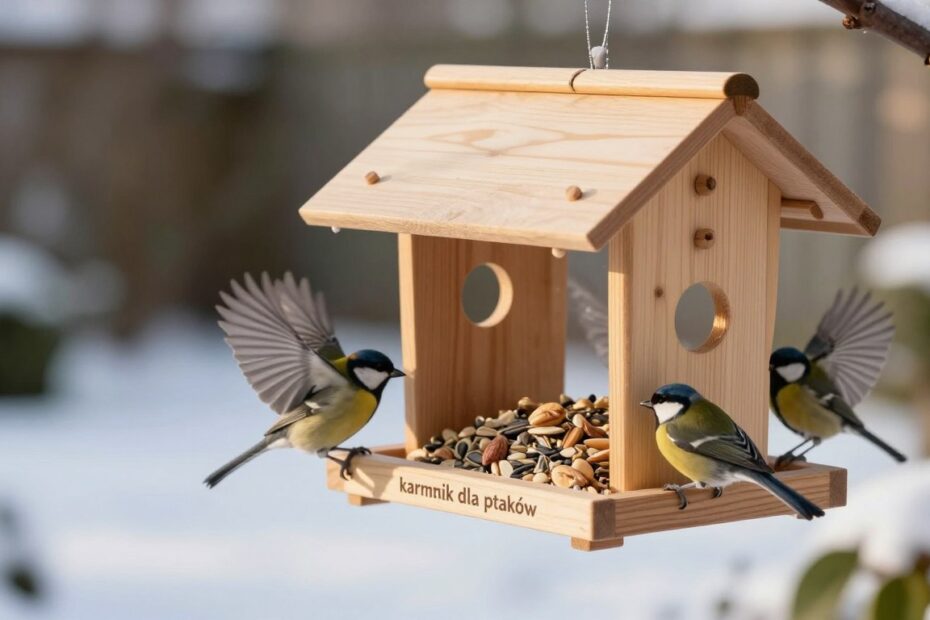 Budowa karmnika dla ptaków