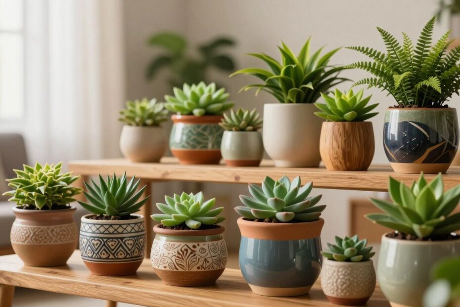 Ciekawe doniczki do domu