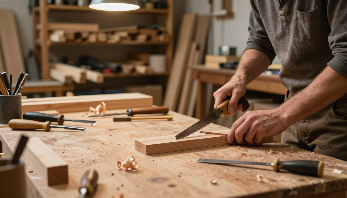 Jak naostrzyć piłę ręczną do drewna