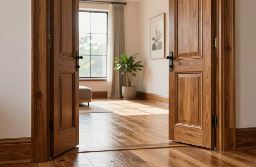 Jakie drzwi do drewnianej podłogi