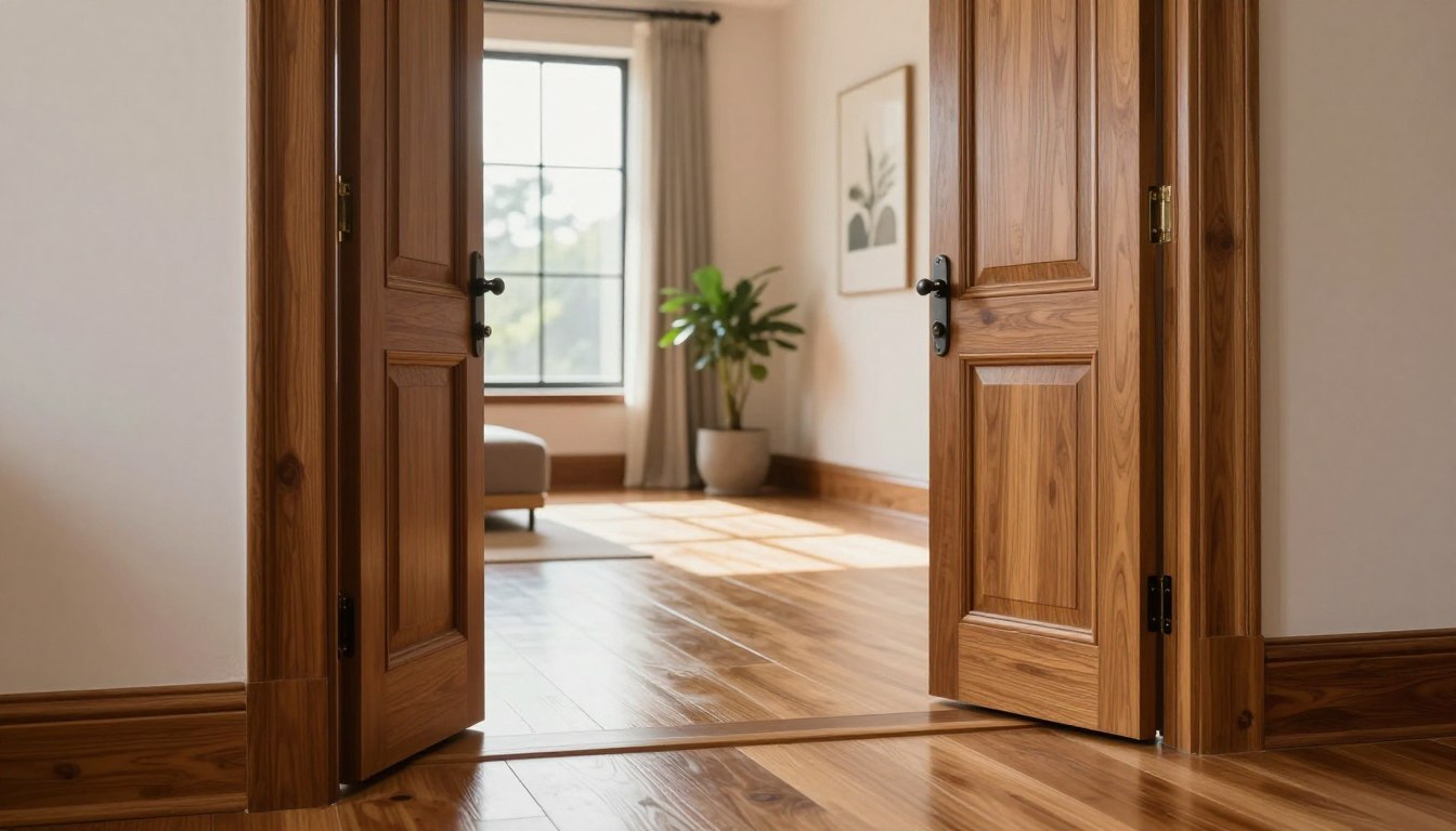 Jakie drzwi do drewnianej podłogi