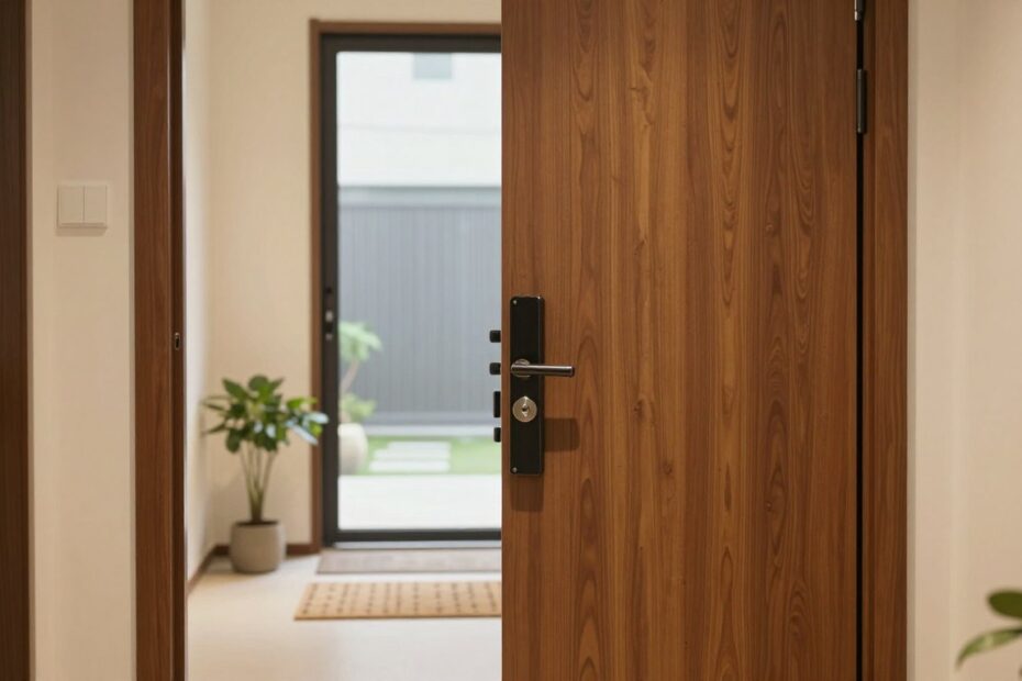 Jakie drzwi do mieszkania w bloku