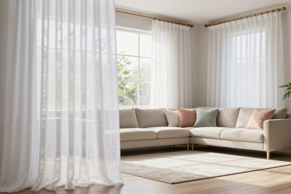 Jakie firanki do salonu