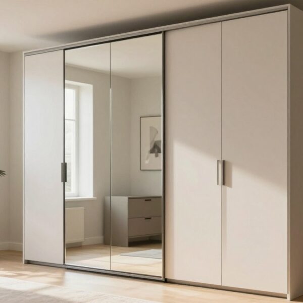 Jakie lustro na drzwi szafy wybrać, by optycznie powiększyć wnętrze