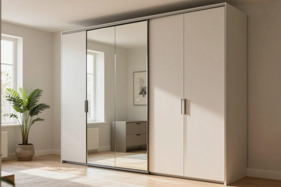 Jakie lustro na drzwi szafy