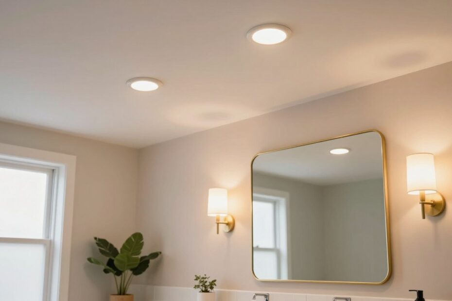 Jakie oświetlenie do łazienki na sufit