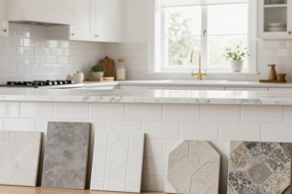 Jakie płytki do białej kuchni