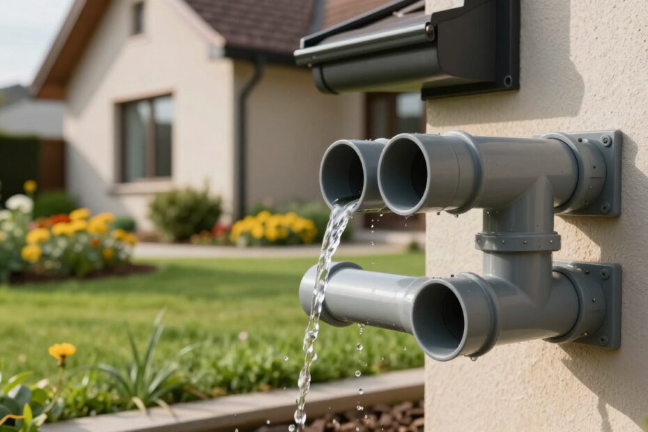Jakie rury do odprowadzenia wody z rynien