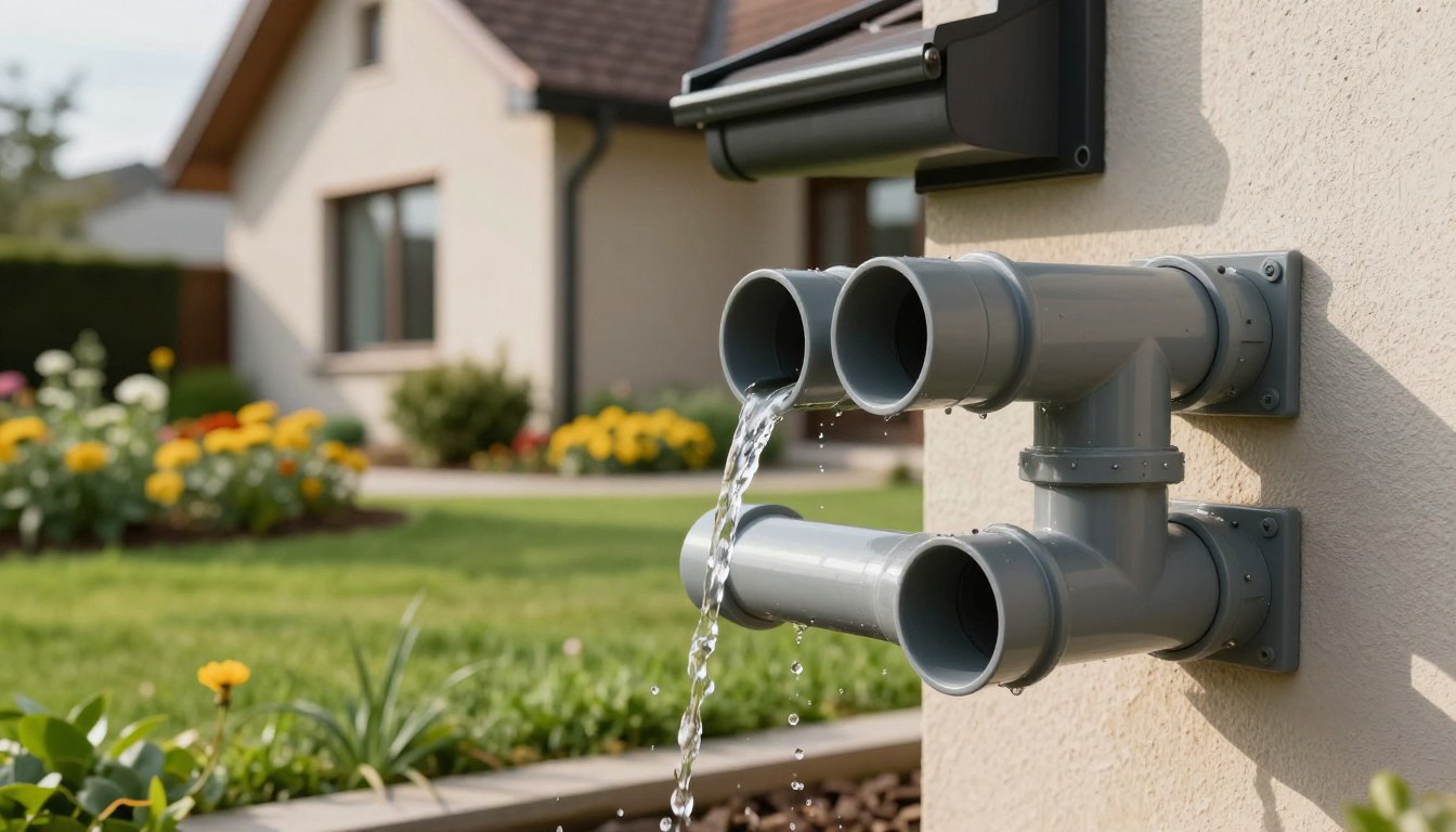 Jakie rury do odprowadzenia wody z rynien