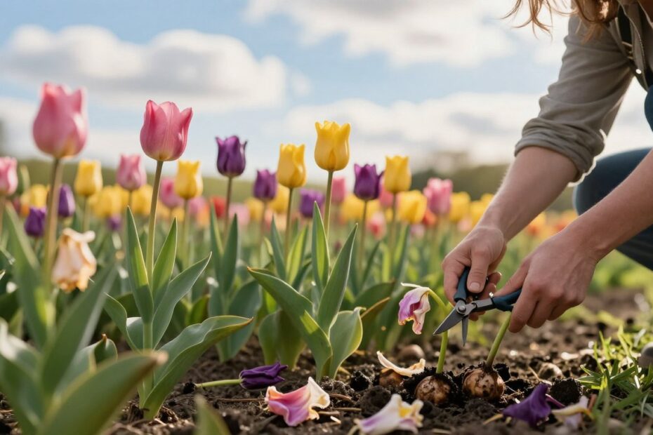 Kiedy obciąć tulipany po przekwitnięciu