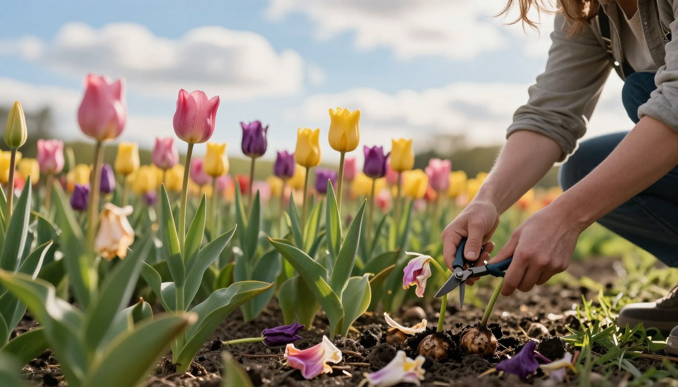 Kiedy obciąć tulipany po przekwitnięciu