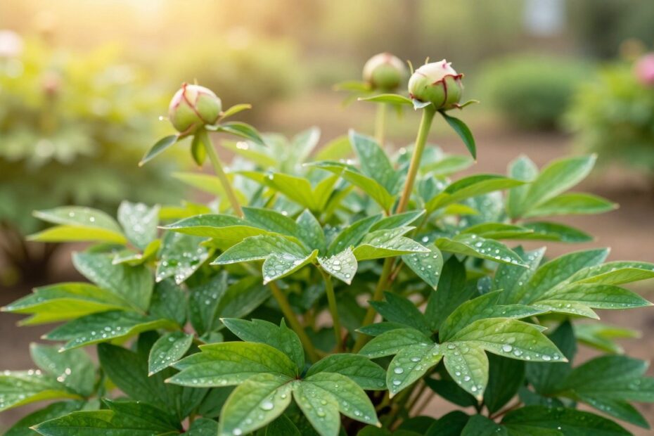 Kiedy obcinać liście piwonii