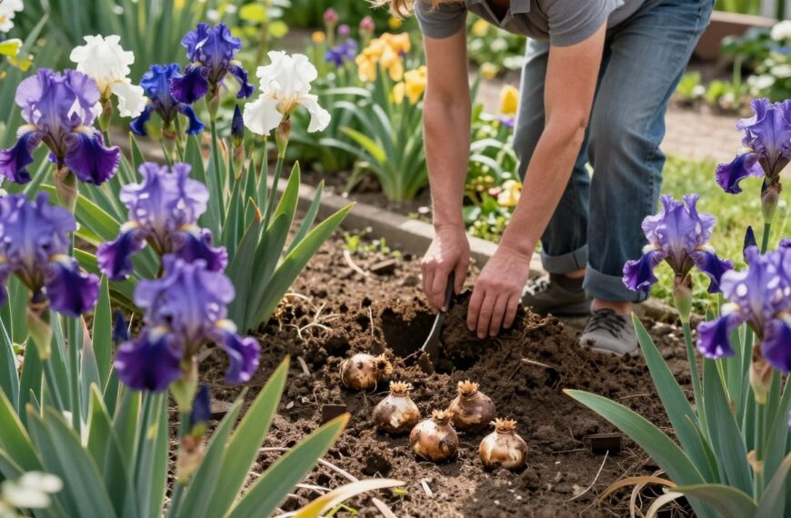 Kiedy przesadzać irysy kłączowe