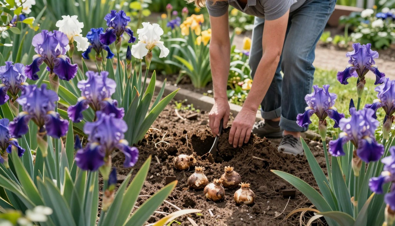 Kiedy przesadzać irysy kłączowe