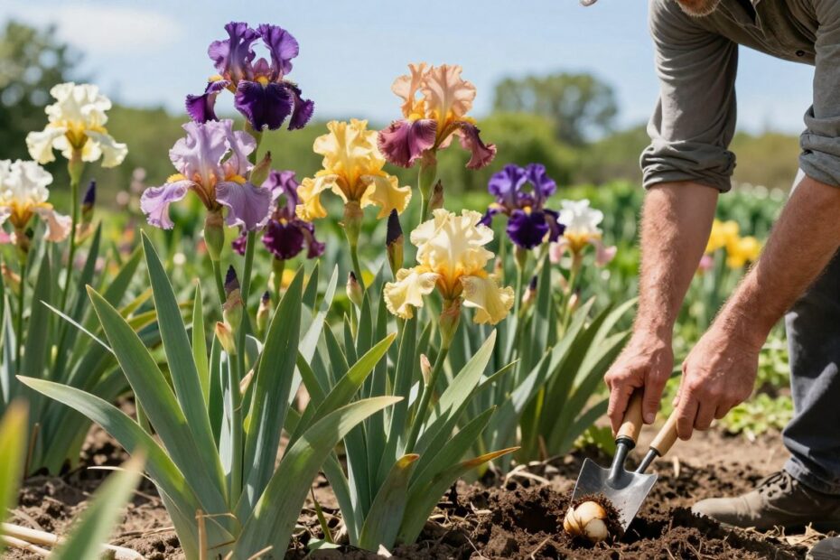 Kiedy przesadzić irysy