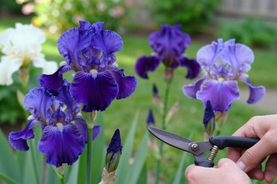 Kiedy przycinać irysy