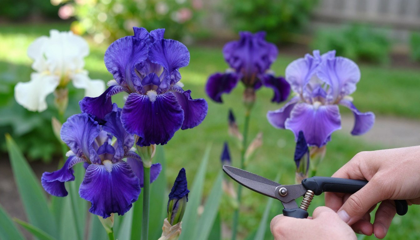 Kiedy przycinać irysy