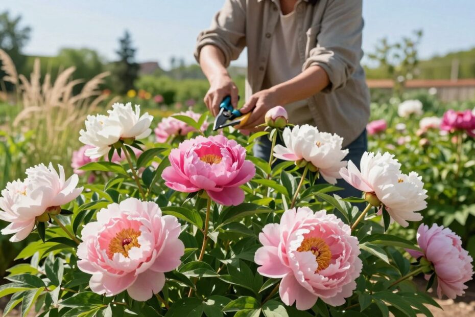Kiedy przycinać piwonie po przekwitnięciu