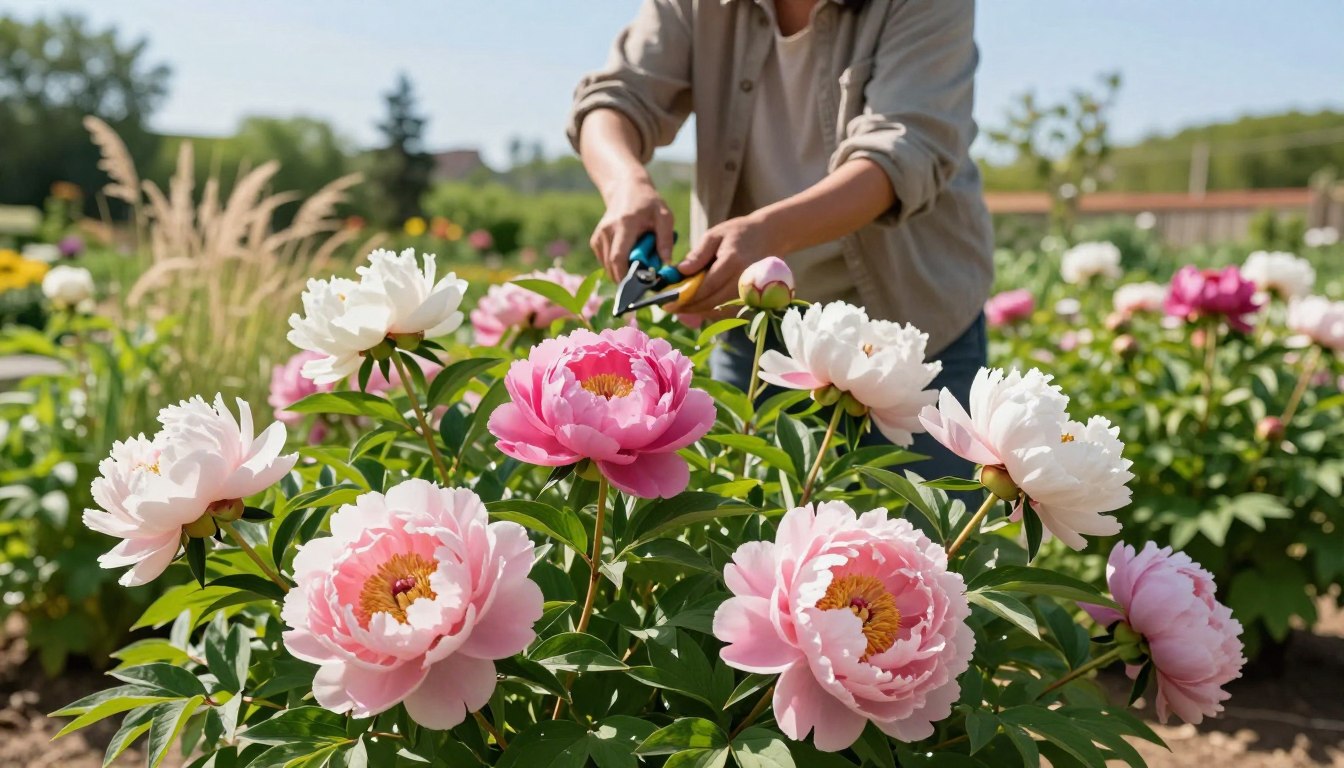 Kiedy przycinać piwonie po przekwitnięciu