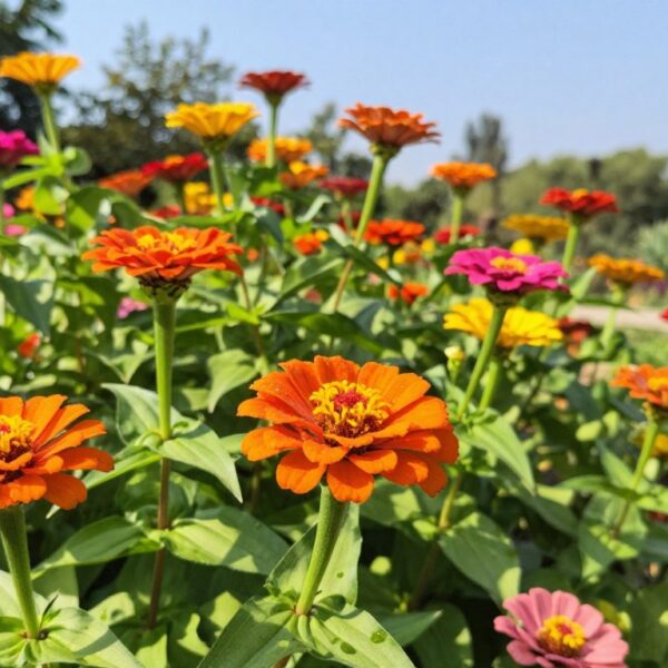 Kiedy siać cynie do gruntu, aby szybko wzeszły i pięknie zakwitły