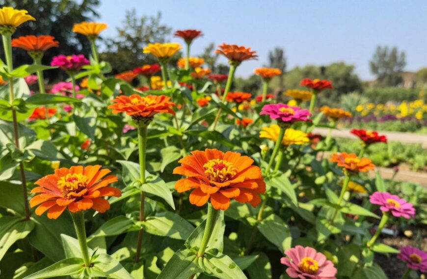 Kiedy siać cynie do gruntu, aby szybko wzeszły i pięknie zakwitły