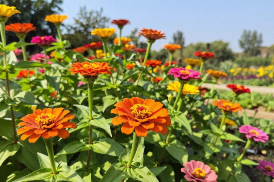 Kiedy siać cynie do gruntu