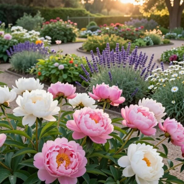 W jakim towarzystwie sadzić piwonie, aby rabata wyglądała elegancko przez cały sezon