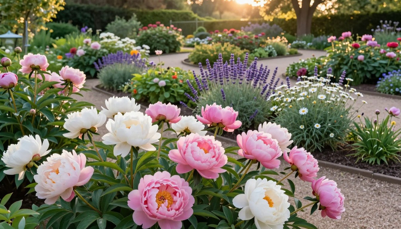 W jakim towarzystwie sadzić piwonie